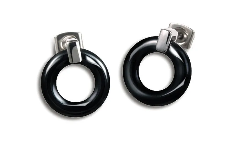 0583-02 Boccia Titanium Earrings