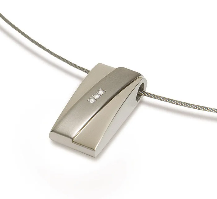 0752-03 Boccia Titanium Pendant  (choose chain separately)