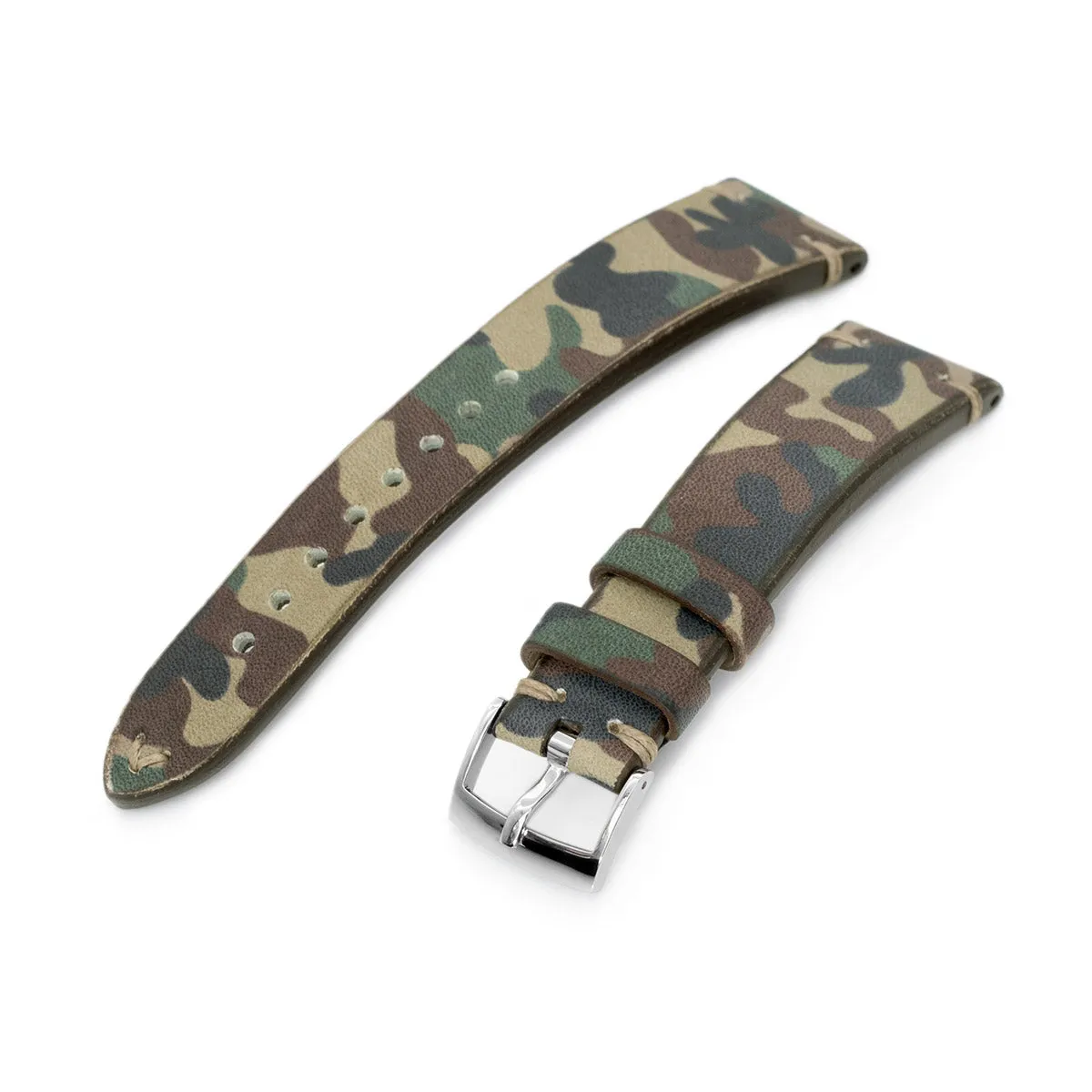 20mm MiLTAT Italian Handmade Camo, Khaki St.