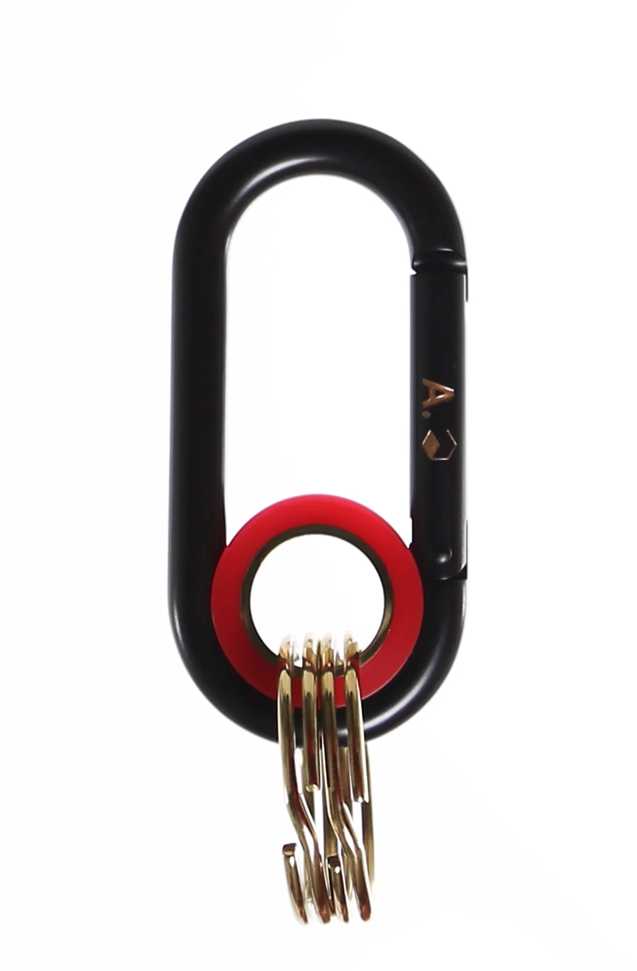 Aggregate x Adapt :: Gold Blooded Radius (Black/Gold Carabiner)