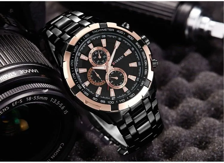 Analog Military Male Watches  - Waterproof Quartz Watch