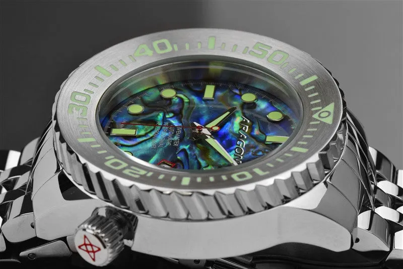 ARAGON Divemaster EVO 50mm Abalone Dial A254ABA