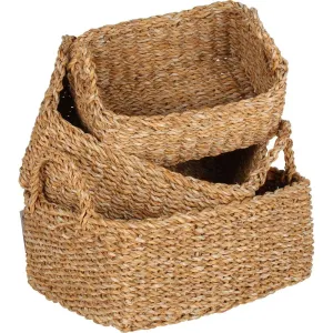 Botany Large Rectangular Seagrass Storage Basket