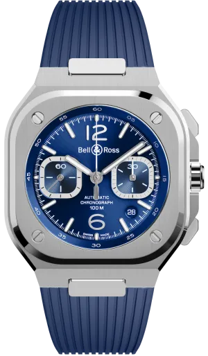 BR Watch BR 5 Chrono Blue Steel