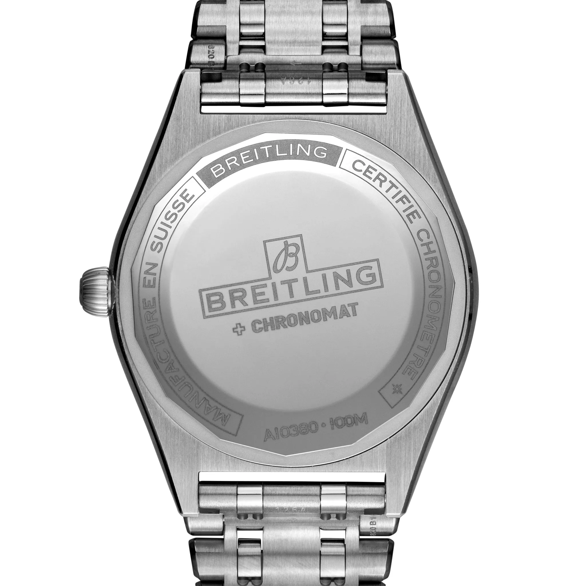 Breitling Chronomat Automatic 36 with Diamond Bezel and Green Dial