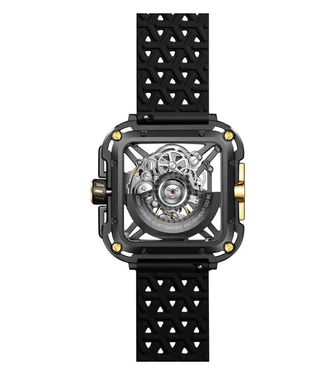 CIGA Design X-Series Titanium Black Gold Automatic Watch