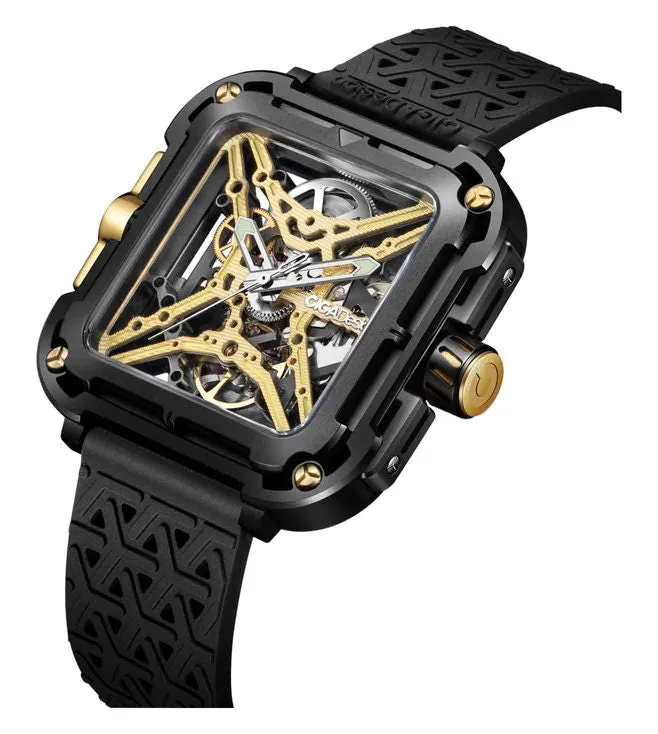 CIGA Design X-Series Titanium Black Gold Automatic Watch