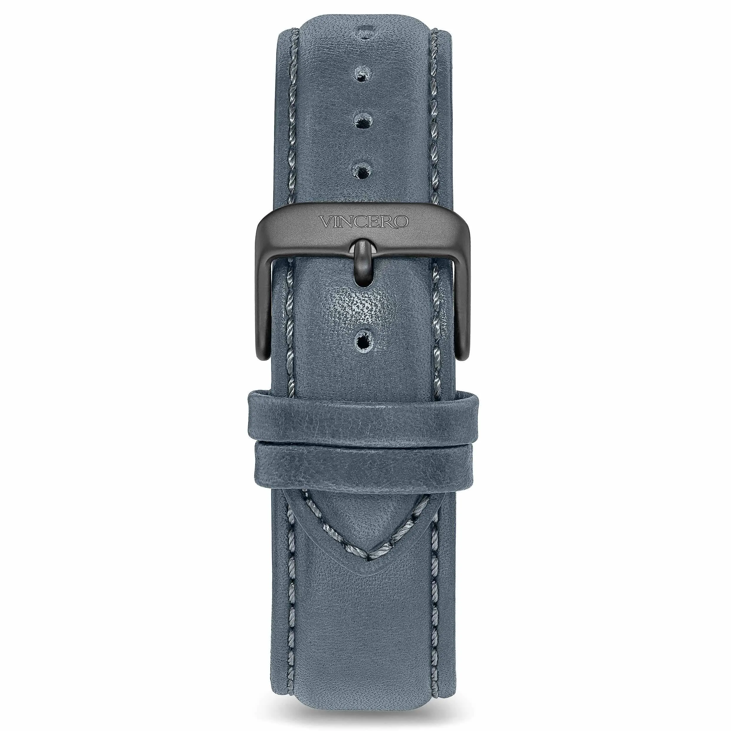 Classic Leather - Slate Blue 22mm