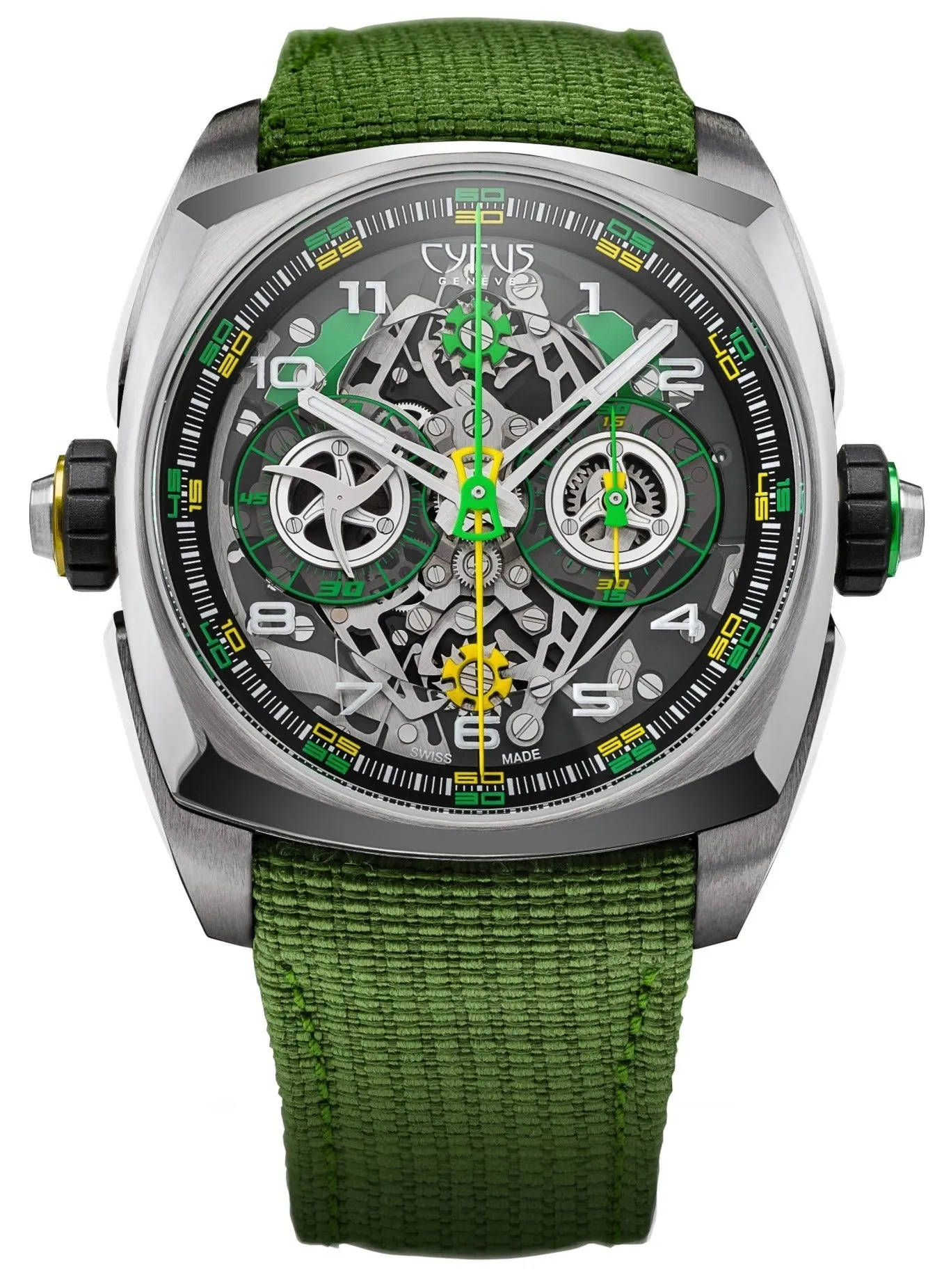 CYR Watch Klepcys DIC Lime Titanium Limited Edition