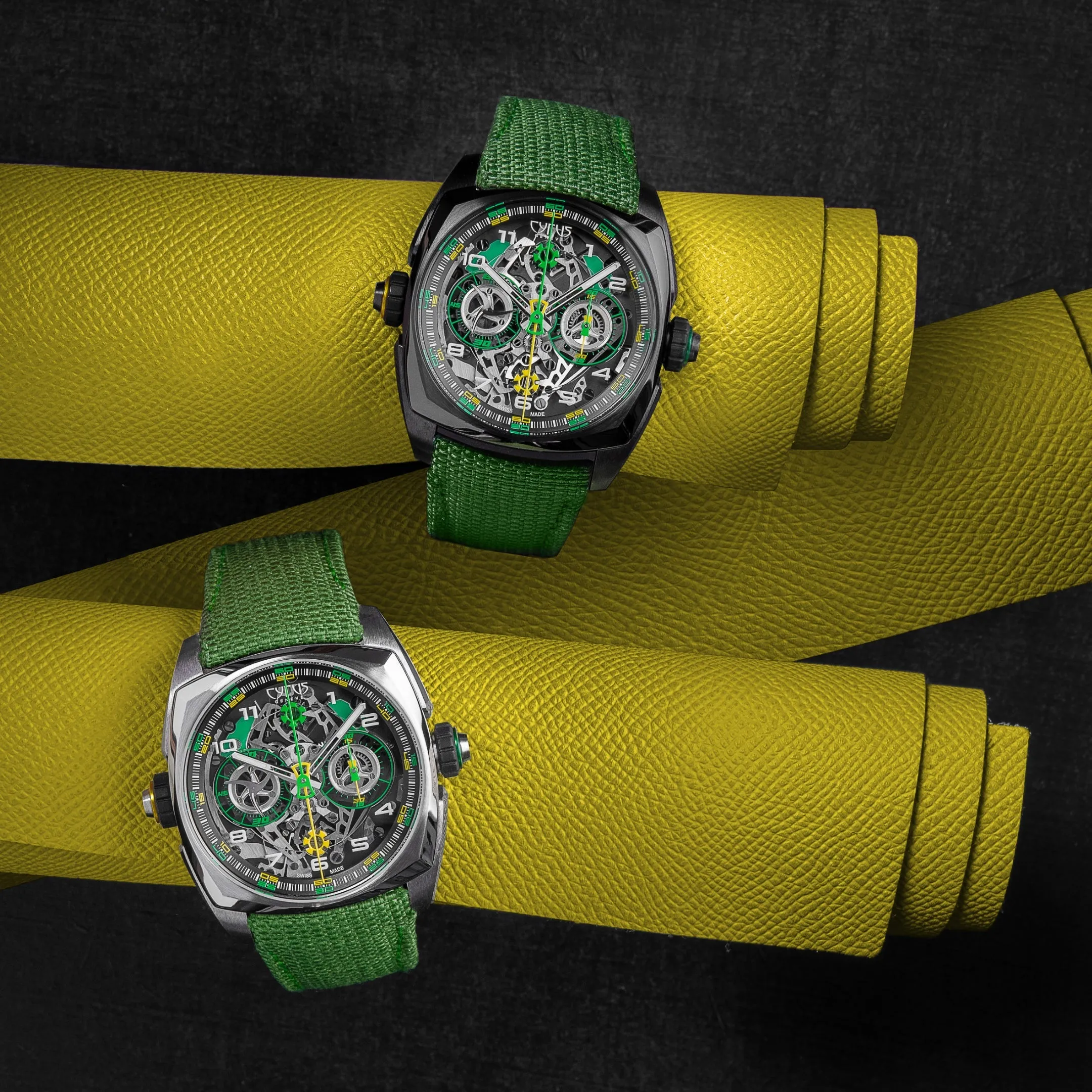 CYR Watch Klepcys DIC Lime Titanium Limited Edition