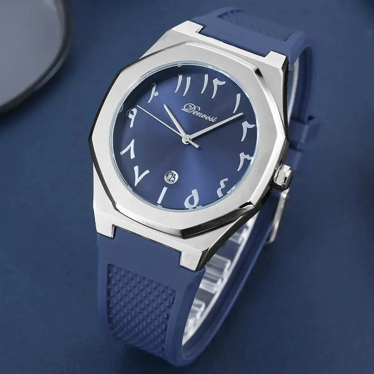 Danfu Silicone Strap Men's  Simple Fashion Quartz Watch