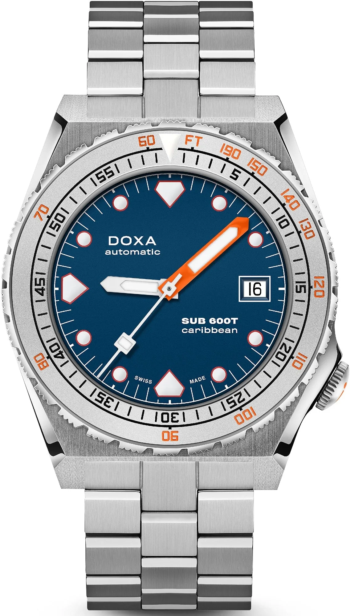 DOX Watch SUB 6T Caribbean Bracelet