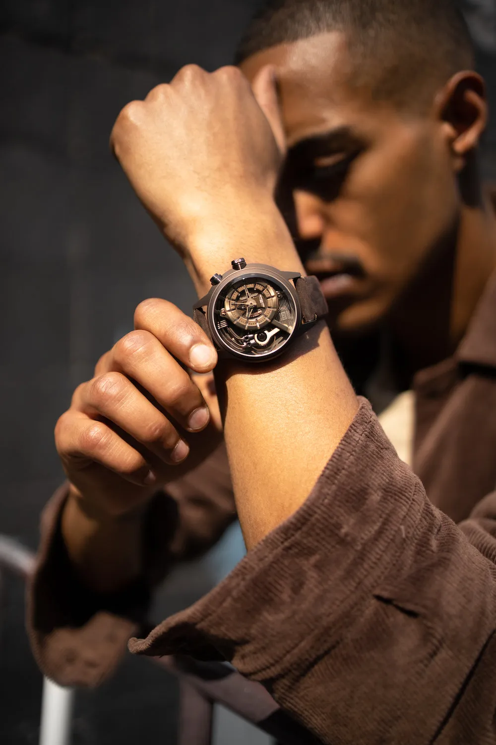 ELEC Watch SteelZ The Brown Z Leather