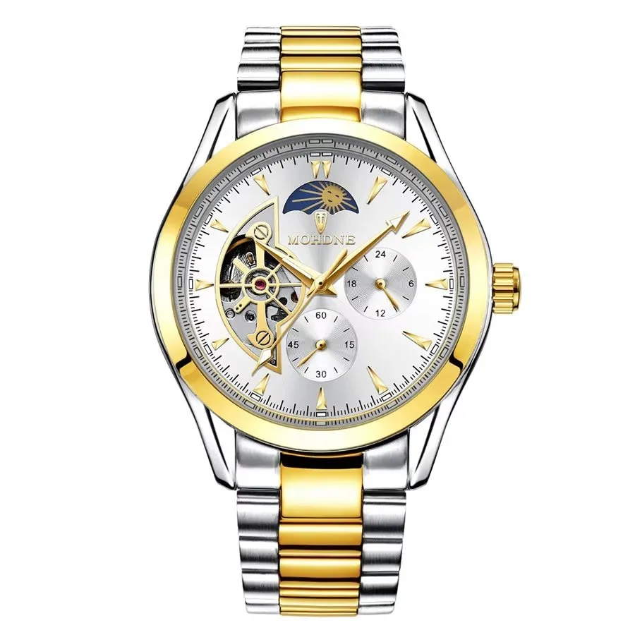 Elegant Quartz T35 Crystal Glass Mechanical Watch