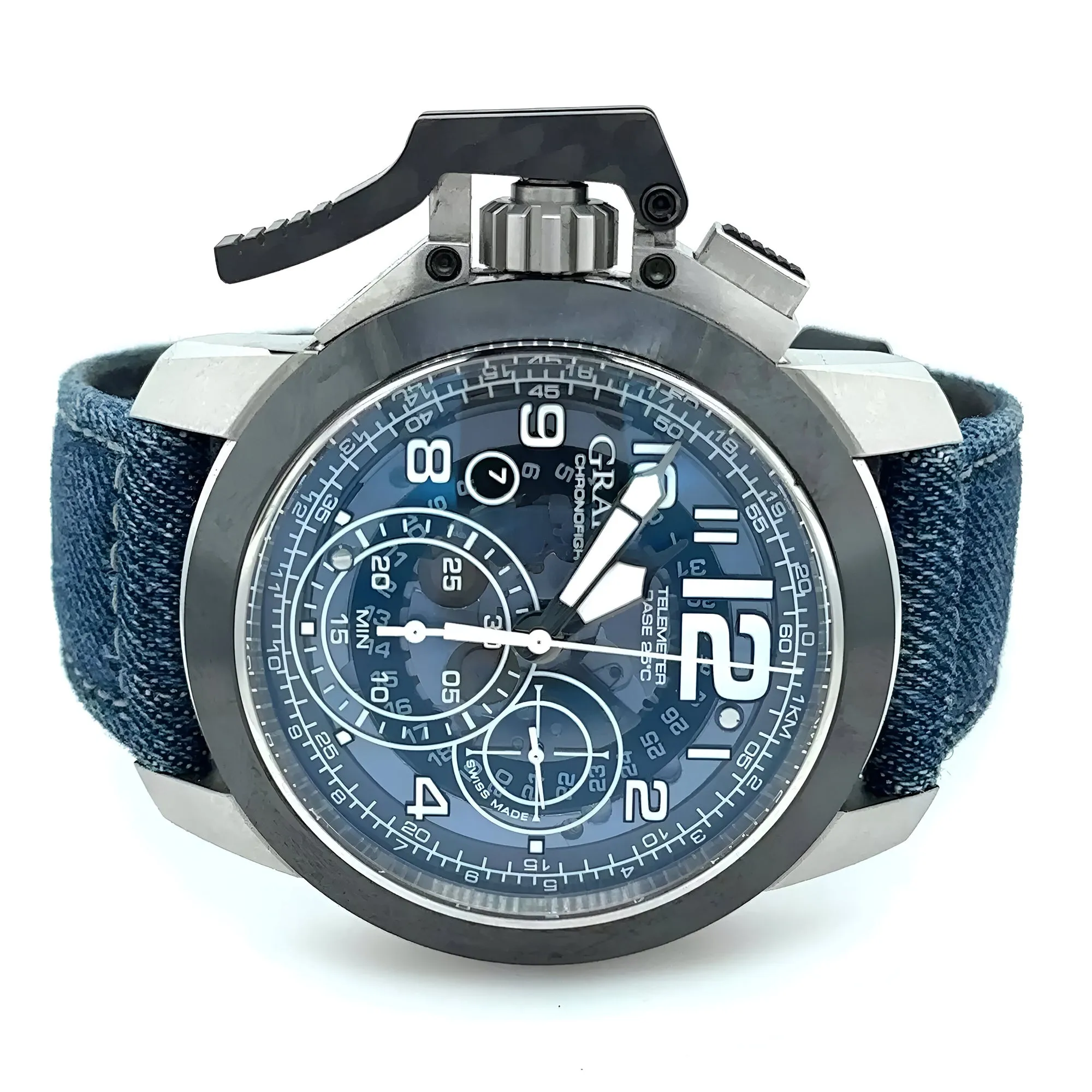 Graham Chronofighter Steel Target Men's Watch 2CCAC.U04A.T33S