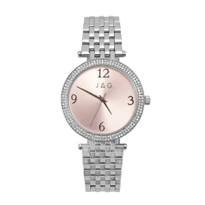 Jag Lalor Pink and Silver Women's Watch J2741A