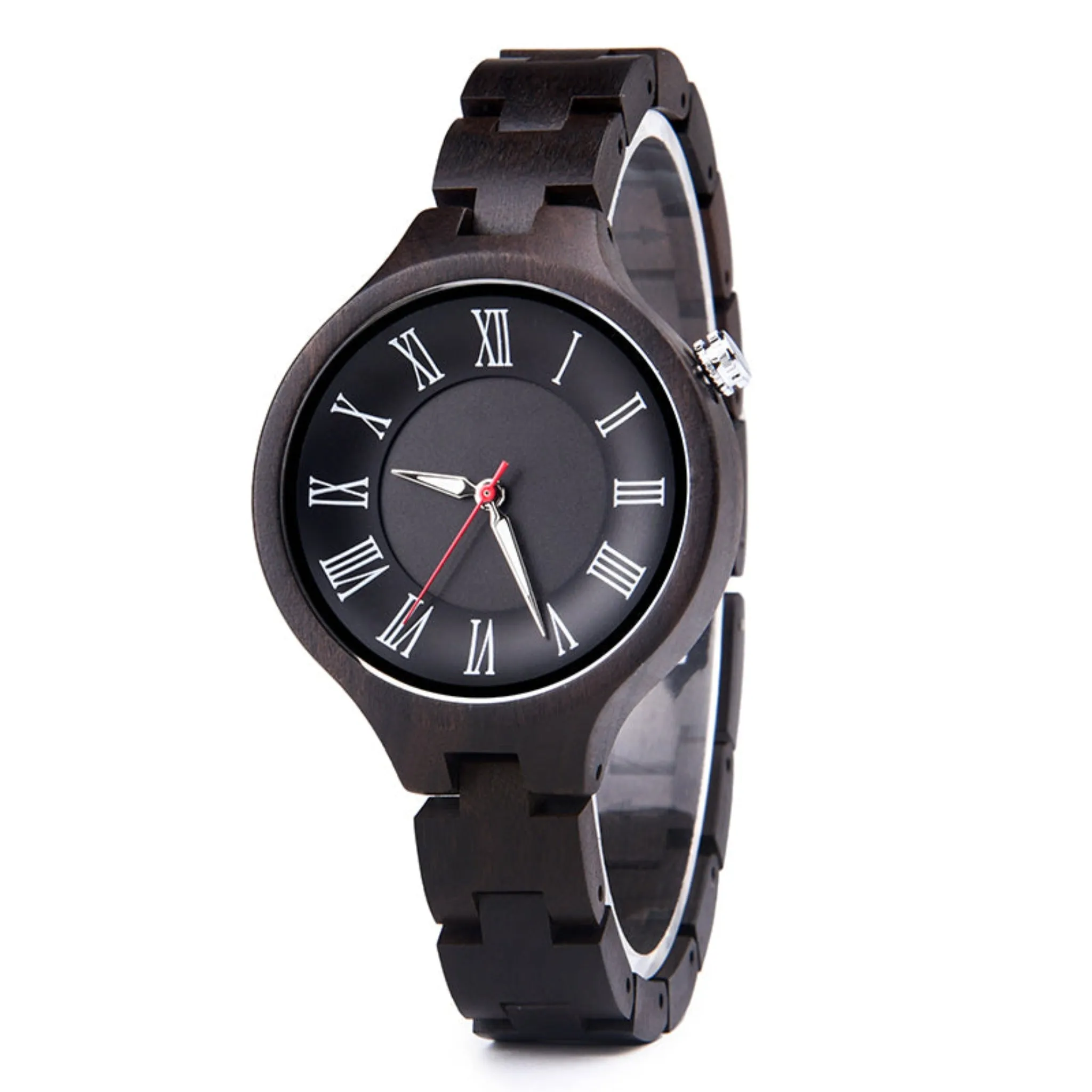 Leipzig - Black Face Ebony Lady Watch