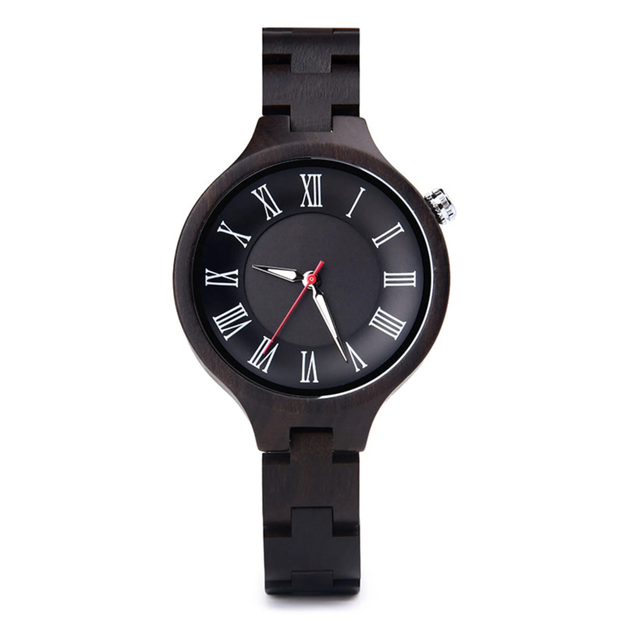 Leipzig - Black Face Ebony Lady Watch