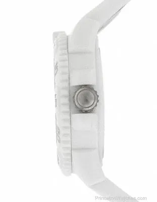 Luminox All-White 38mm Navy Seal Colormark - Silicone Strap - Always Visible