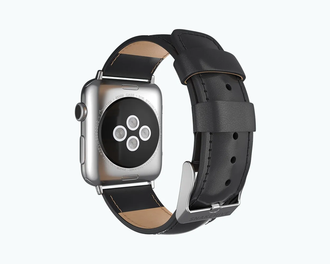 Metro Leather Watch Strap - For Apple Series Watches