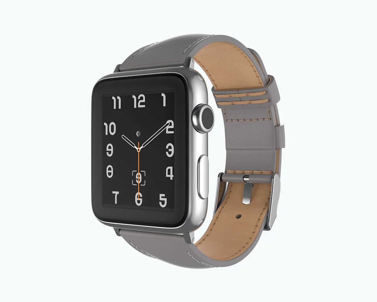 Metro Leather Watch Strap - For Apple Series Watches