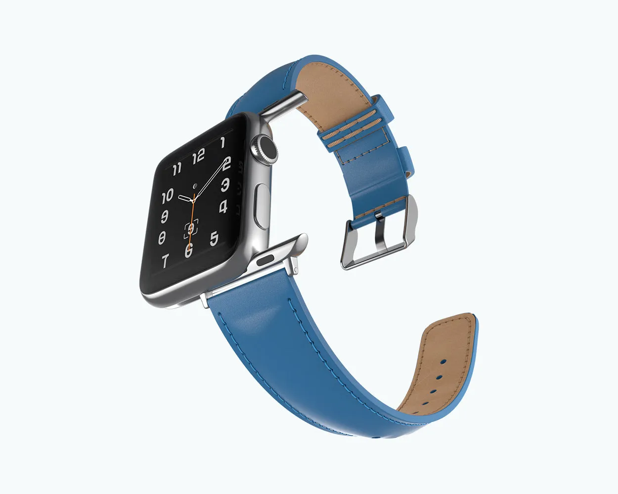 Metro Leather Watch Strap - For Apple Series Watches