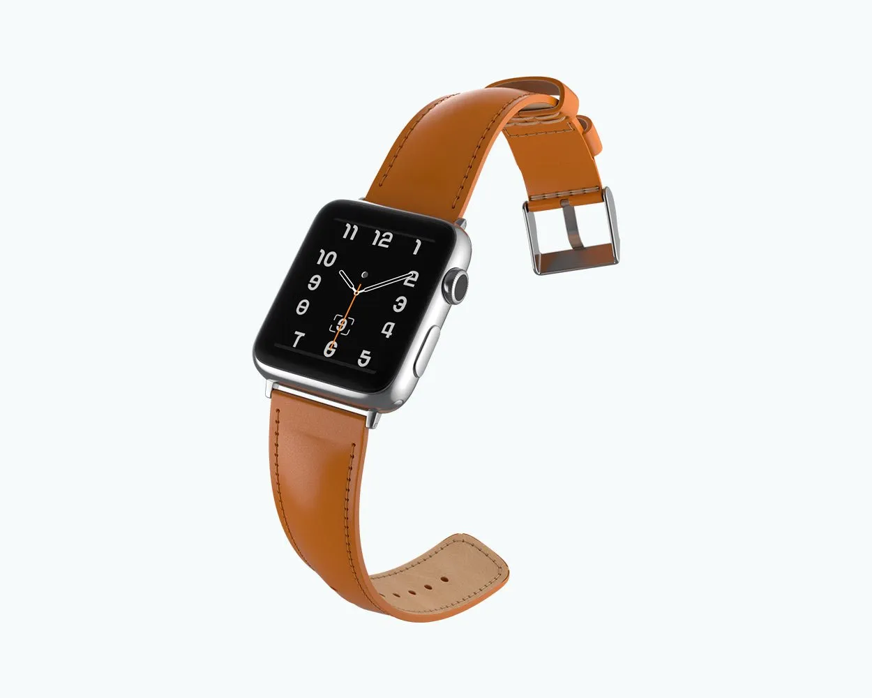 Metro Leather Watch Strap - For Apple Series Watches