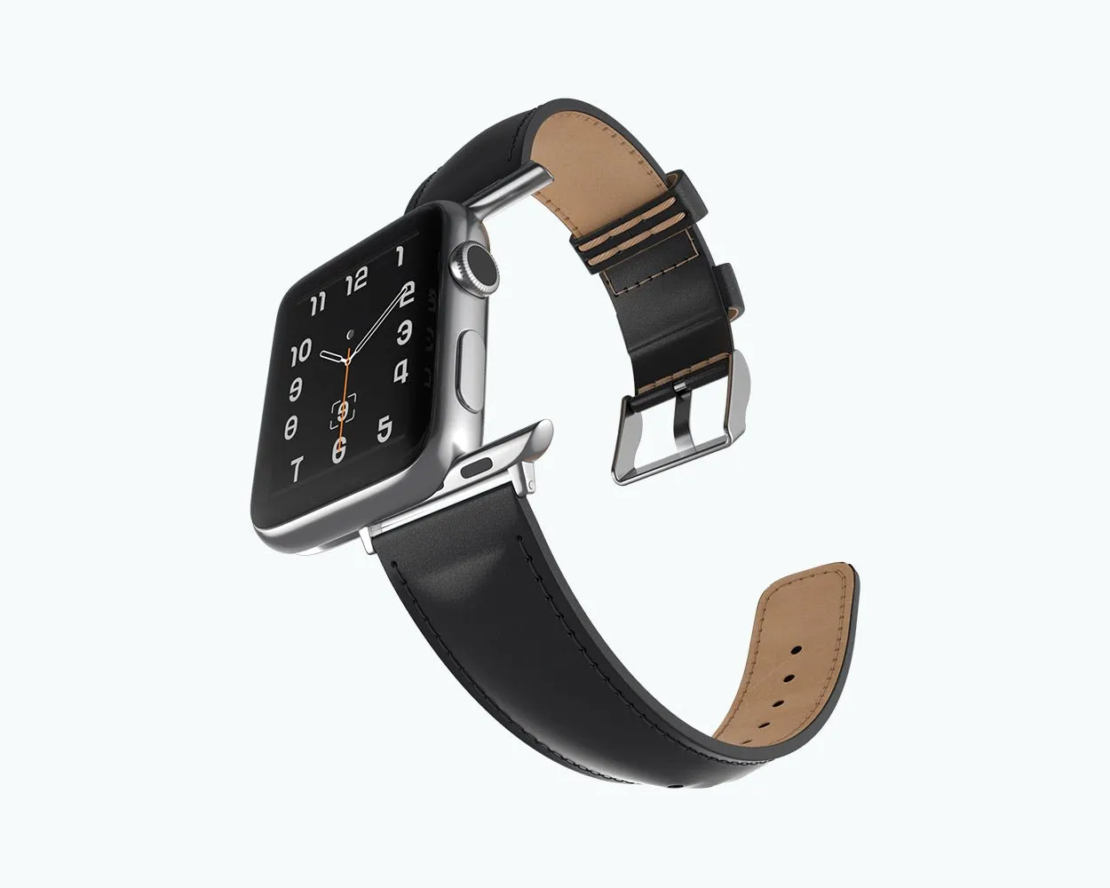 Metro Leather Watch Strap - For Apple Series Watches