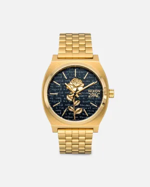 Nixon X 2PAC Time Teller Watch Gold/Black