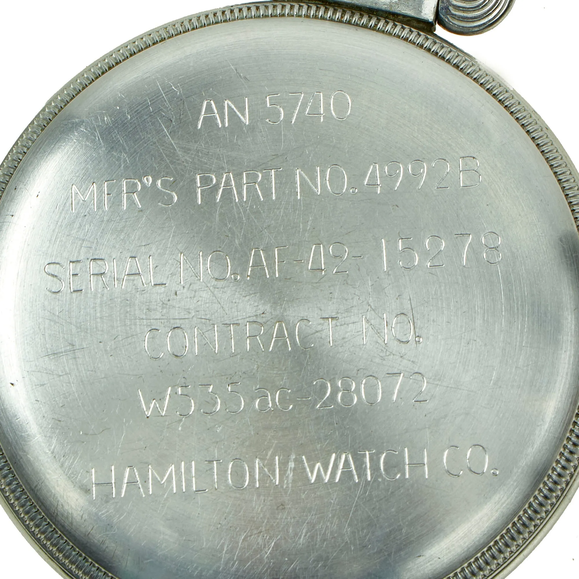 Original U.S. WWII Ordnance Department Wrist Watch by Waltham With Original Steel Strap - Fully Functional