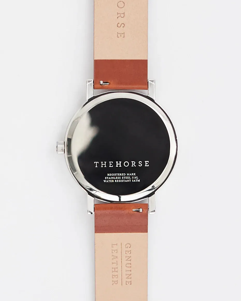 ORIGINAL WATCH (A3 - Polished Steel / Tan)