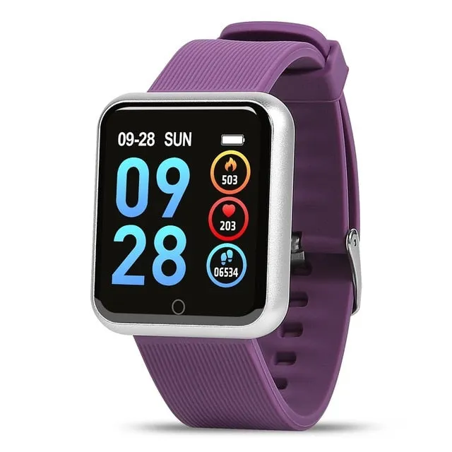 P68 Smart Watch Men Women 2019 Blood Pressure Blood Oxygen Heart Rate Monitor Sports Tracker Smartwatch IP68 Connect IOS Android