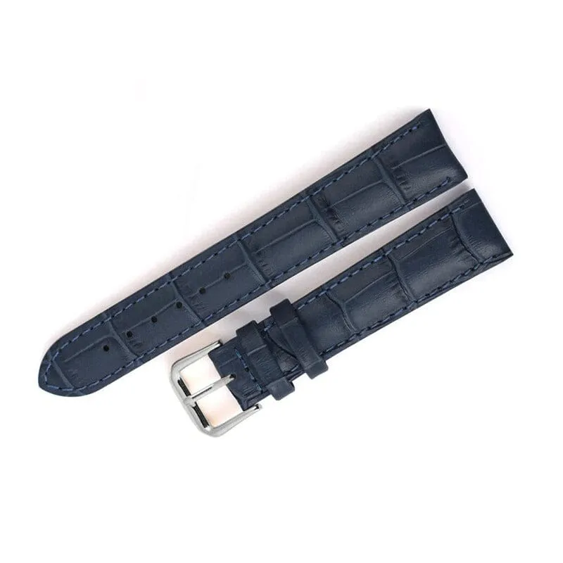 Replacement Snakeskin Leather Watch Straps Compatible with 24mm Watches