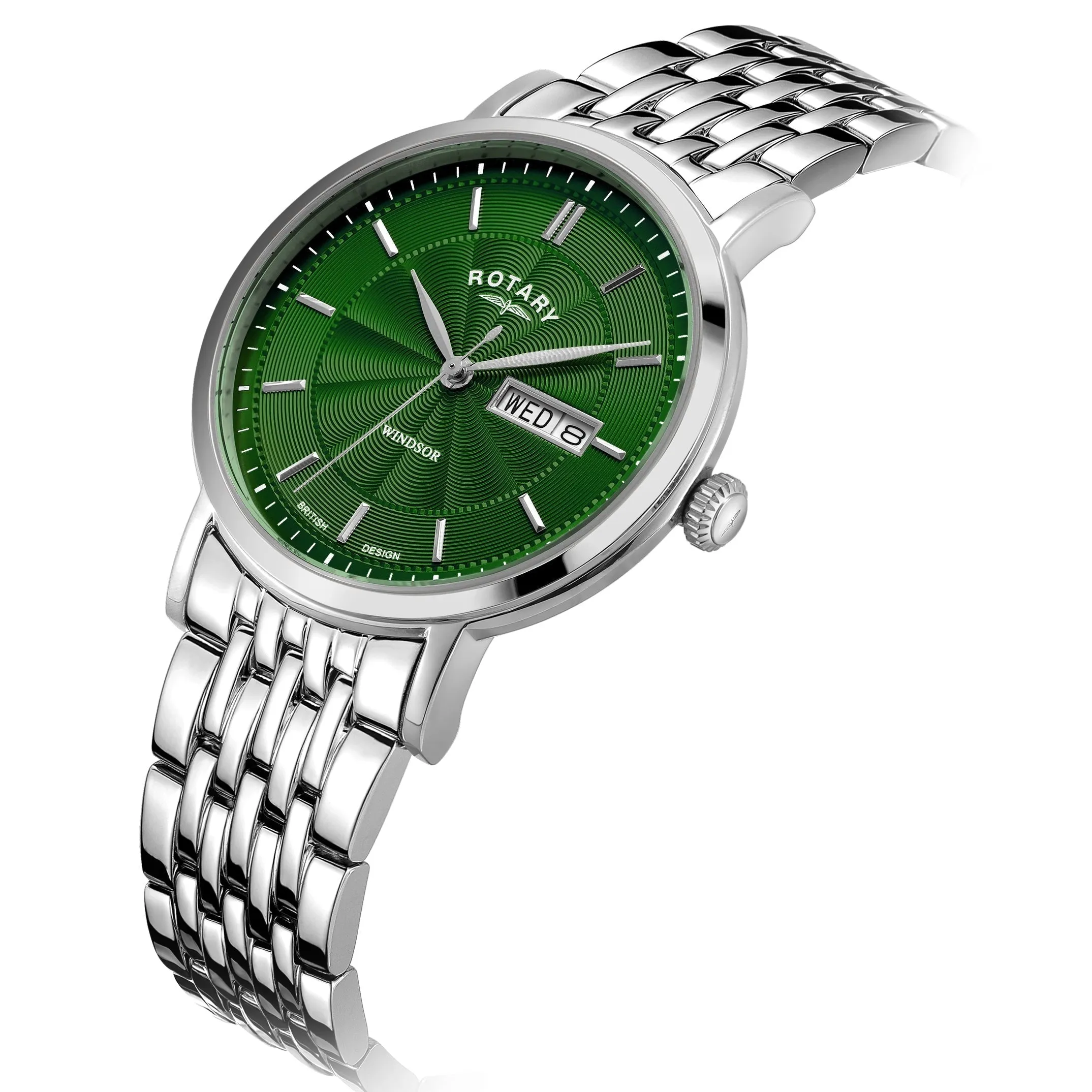 Rotary Windsor Men's Green Watch GB05420/24