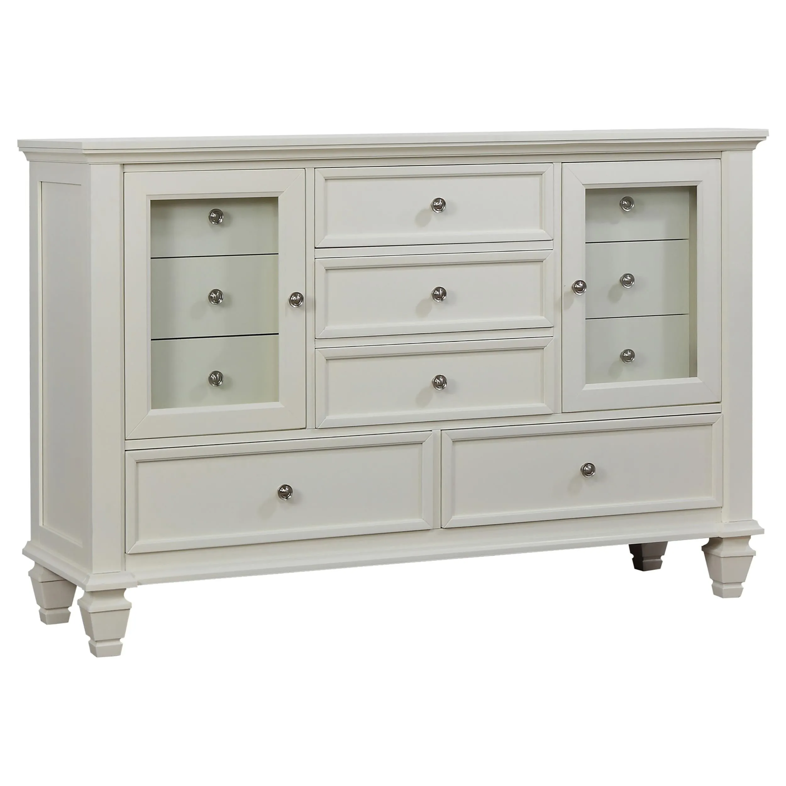 Sandy Beach 11-Drawer Dresser - Elegant Storage