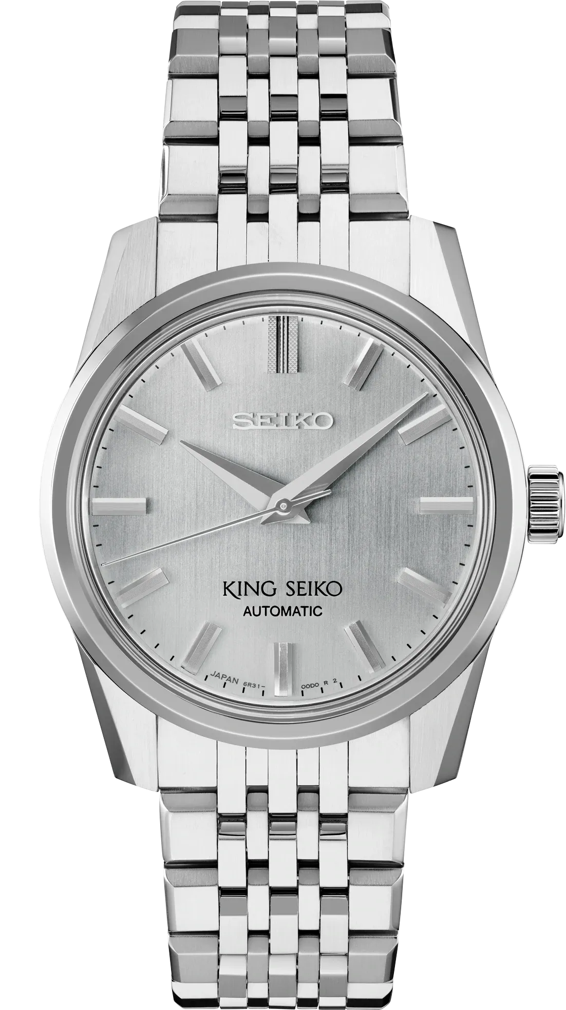 Seiko SPB281 King Seiko Modern Re-Interpretation Brushed Silver Dial Watch