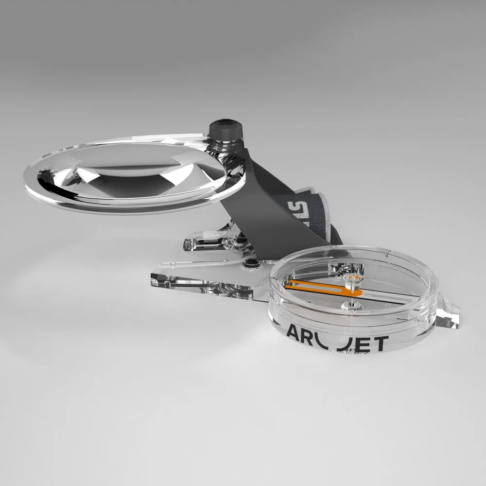 Silva Arc Zoom Compass Magnifier