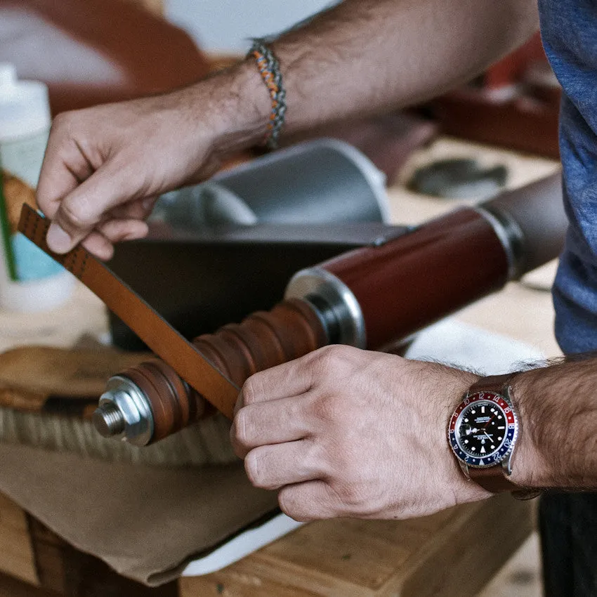 Simple Pass Thru Watch Strap // Tan