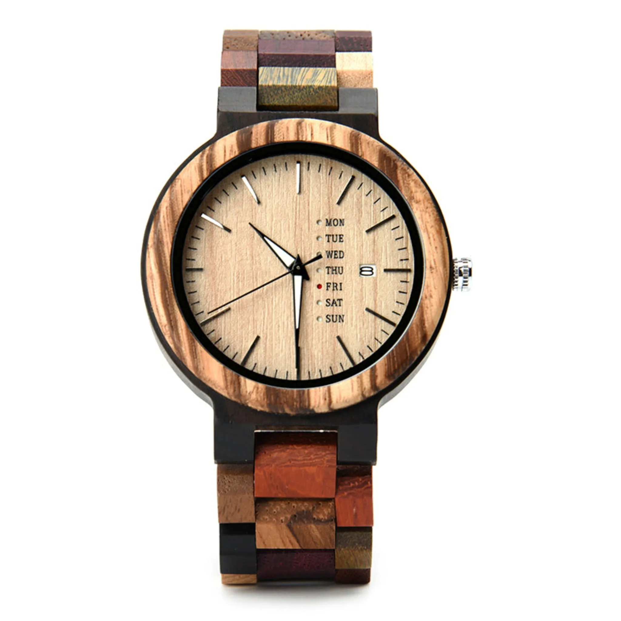 Sydney - Mixed Wood Couple Watches