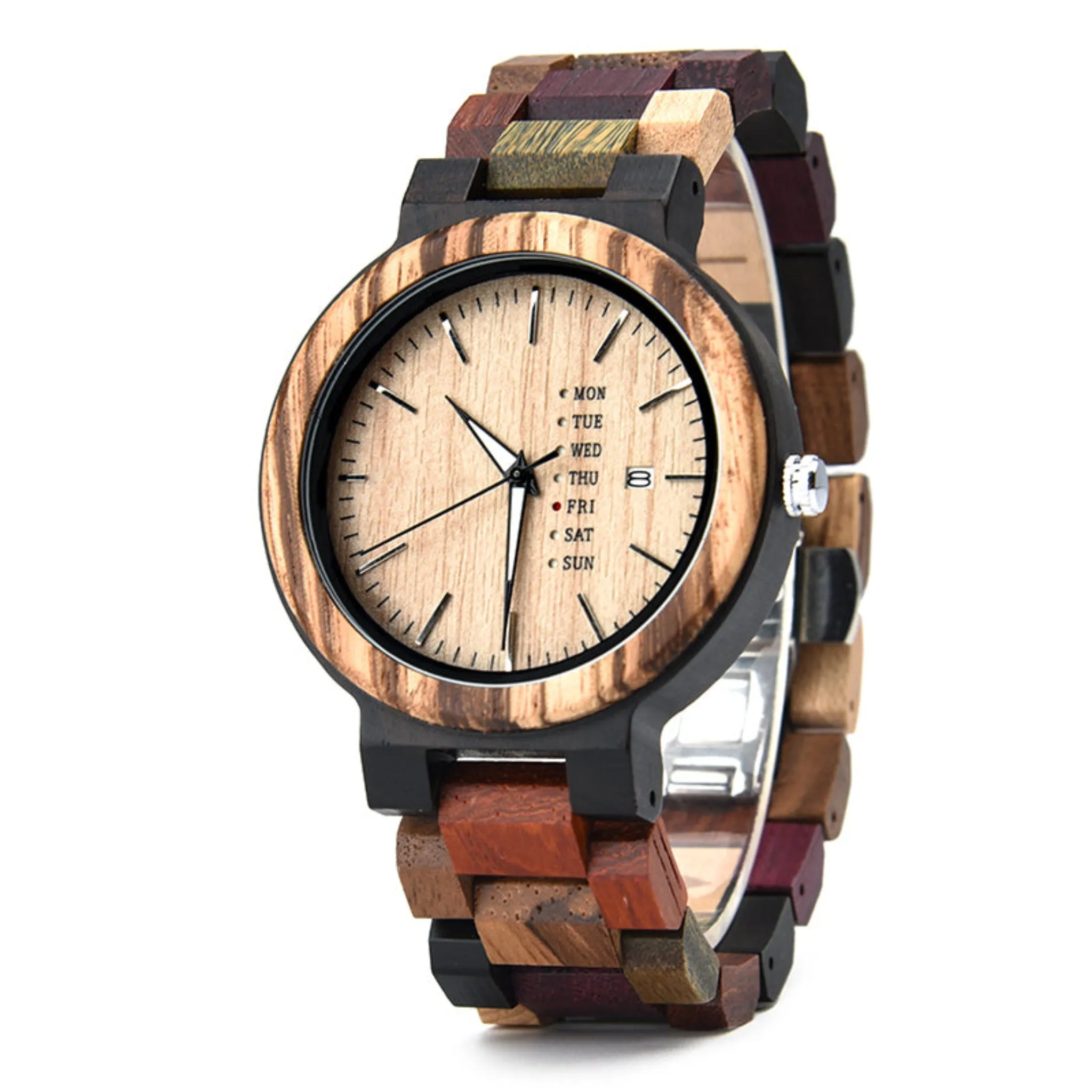 Sydney - Mixed Wood Couple Watches