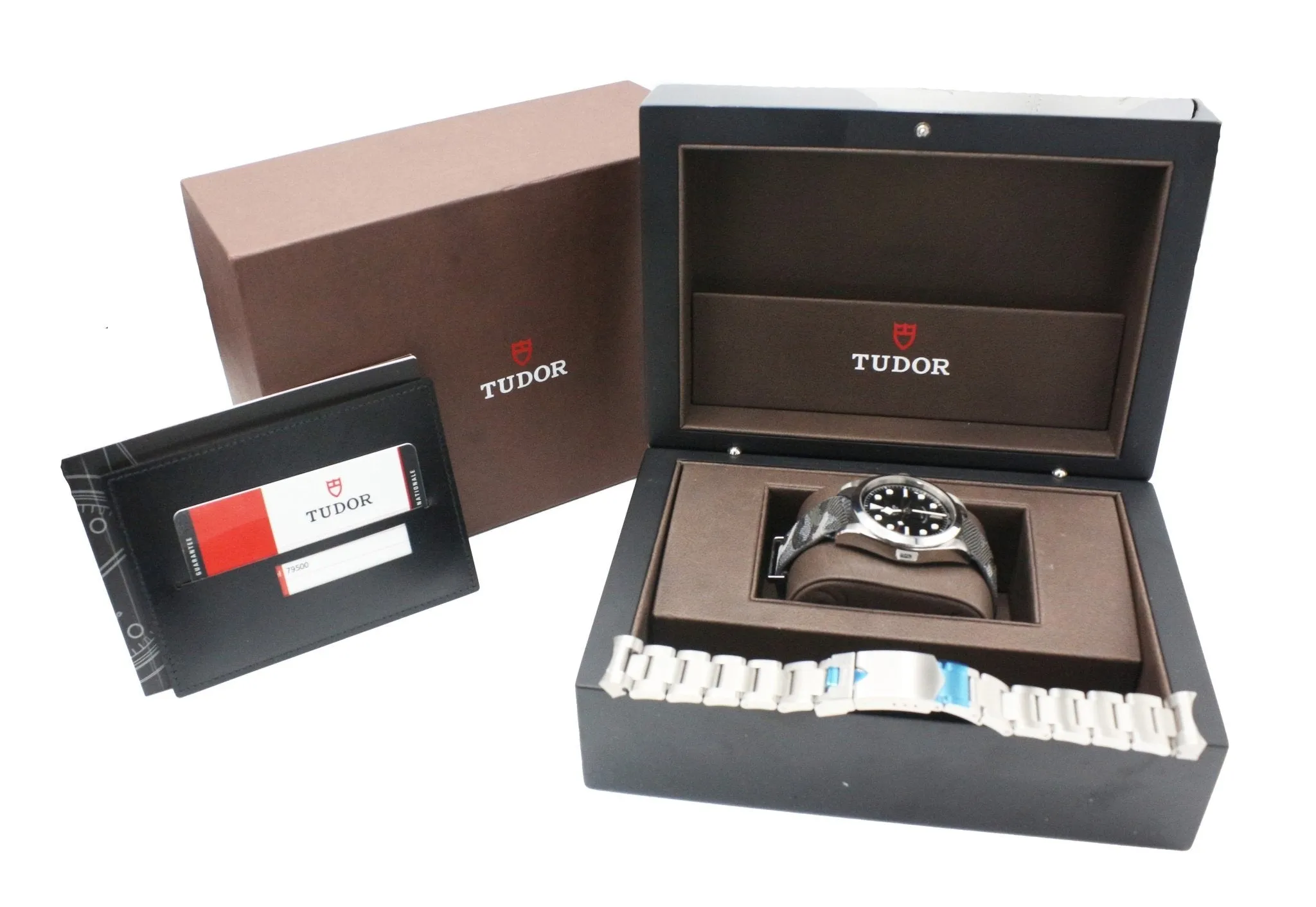 Tudor Black Bay 36 Black Dial Steel Watch - Ref: 79500