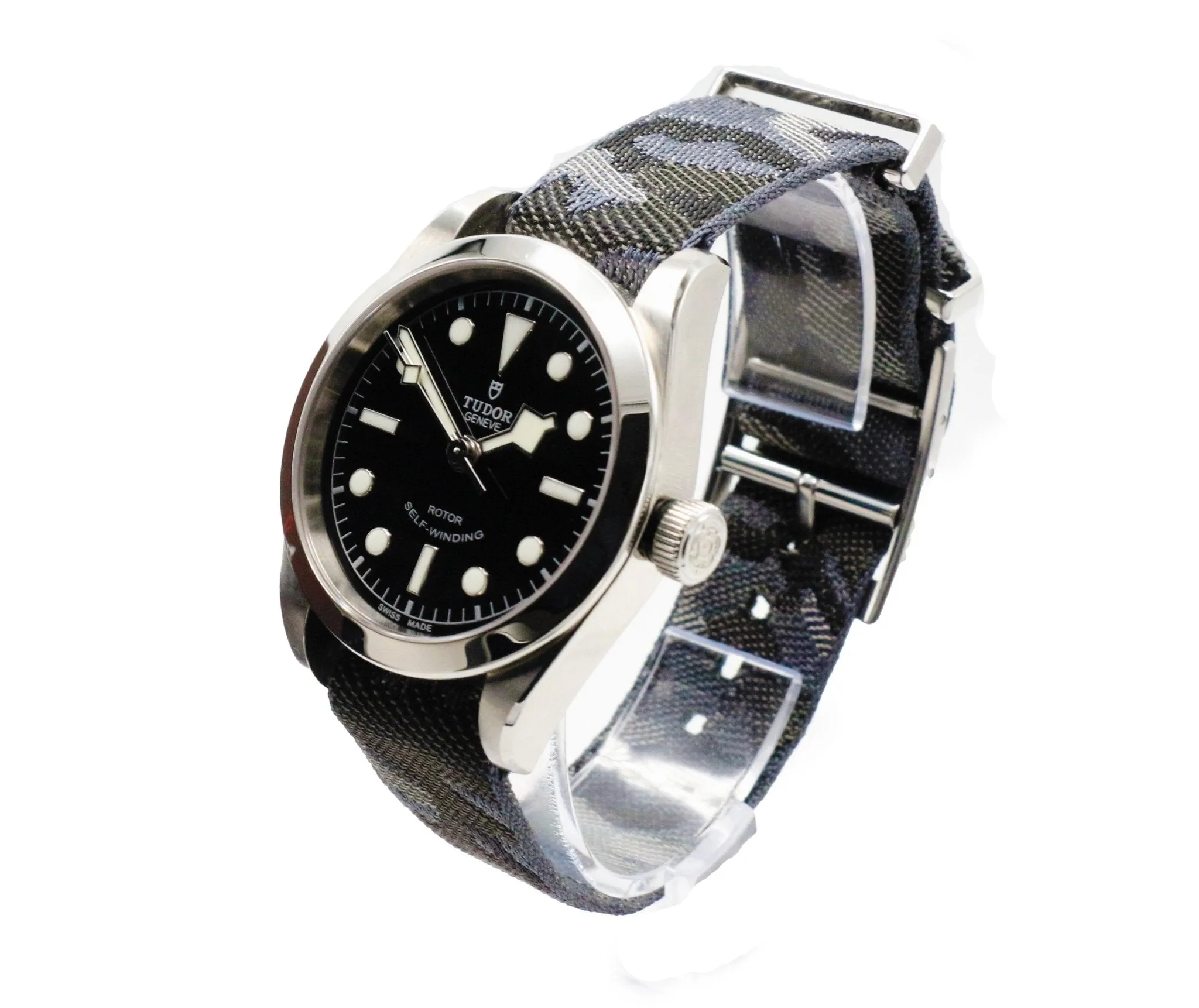 Tudor Black Bay 36 Black Dial Steel Watch - Ref: 79500