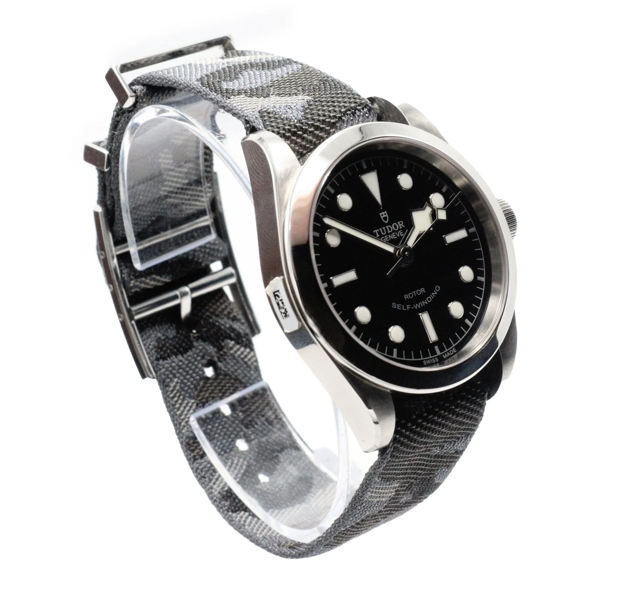 Tudor Black Bay 36 Black Dial Steel Watch - Ref: 79500