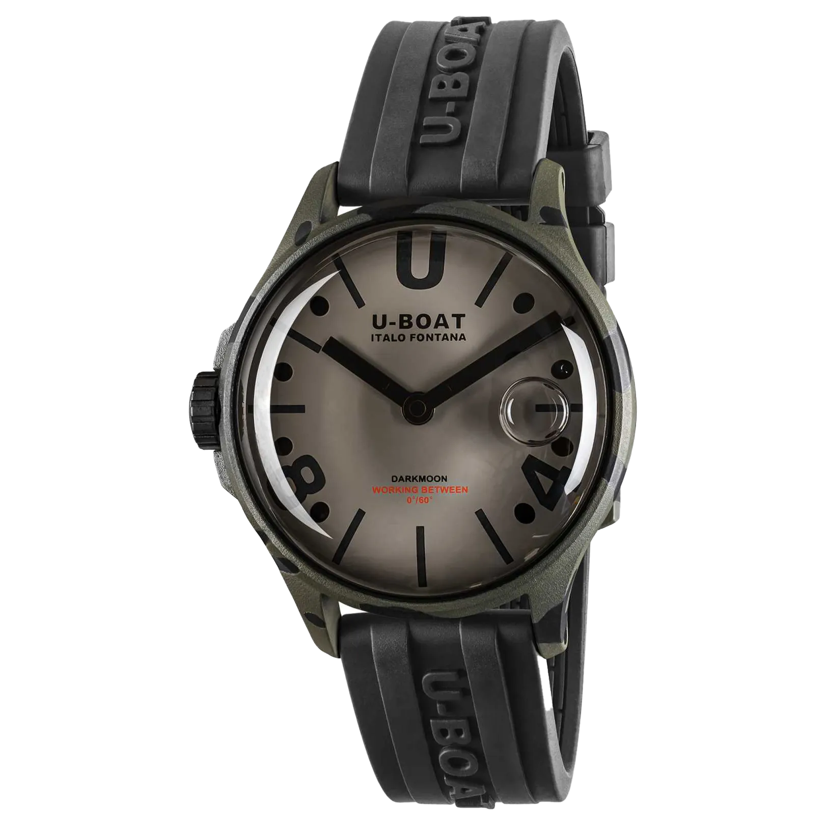 U-Boat Men's Watch Darkmoon 40mm Camouflage Grey 9551