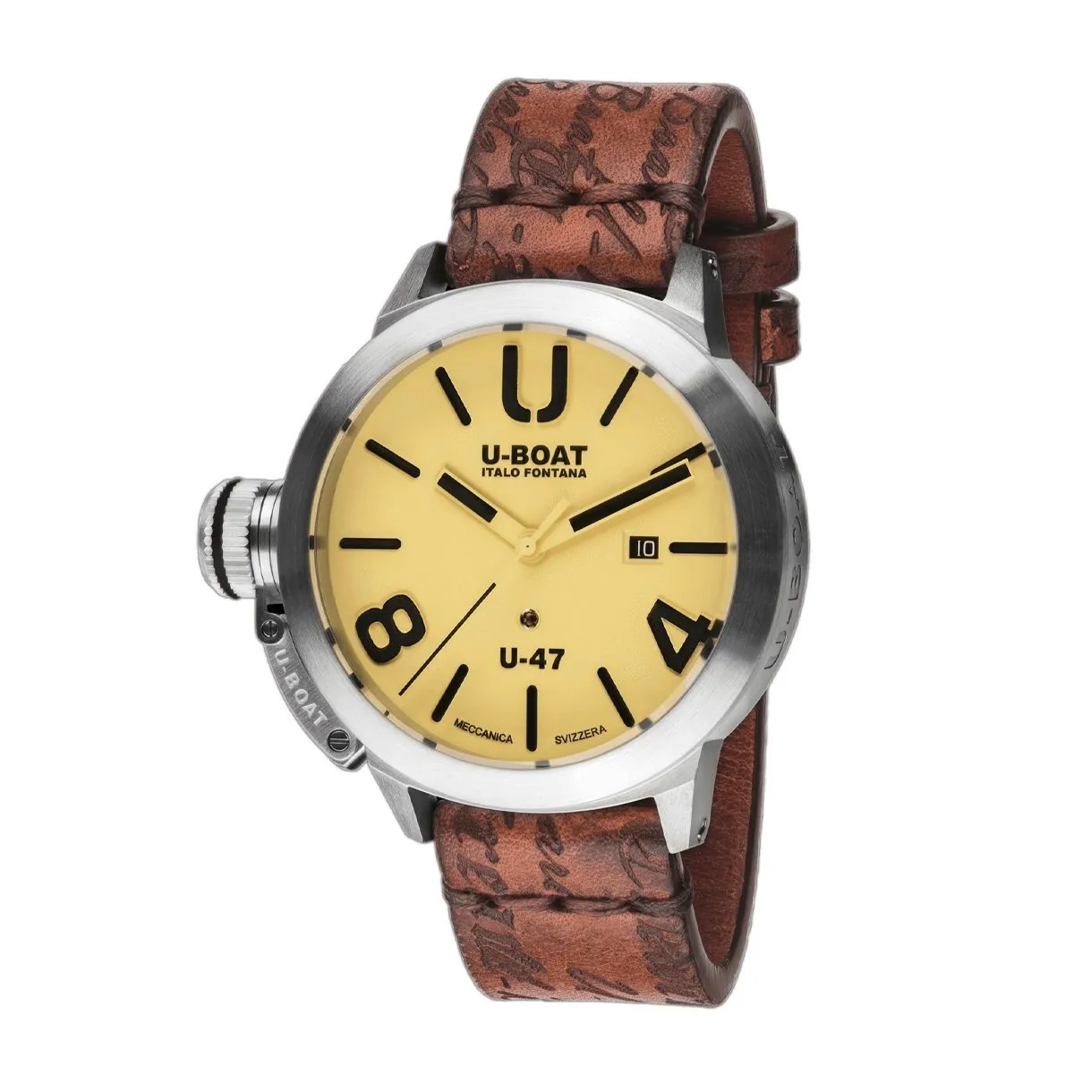 U-Boat Watch Classico U-47 Date Beige 8106