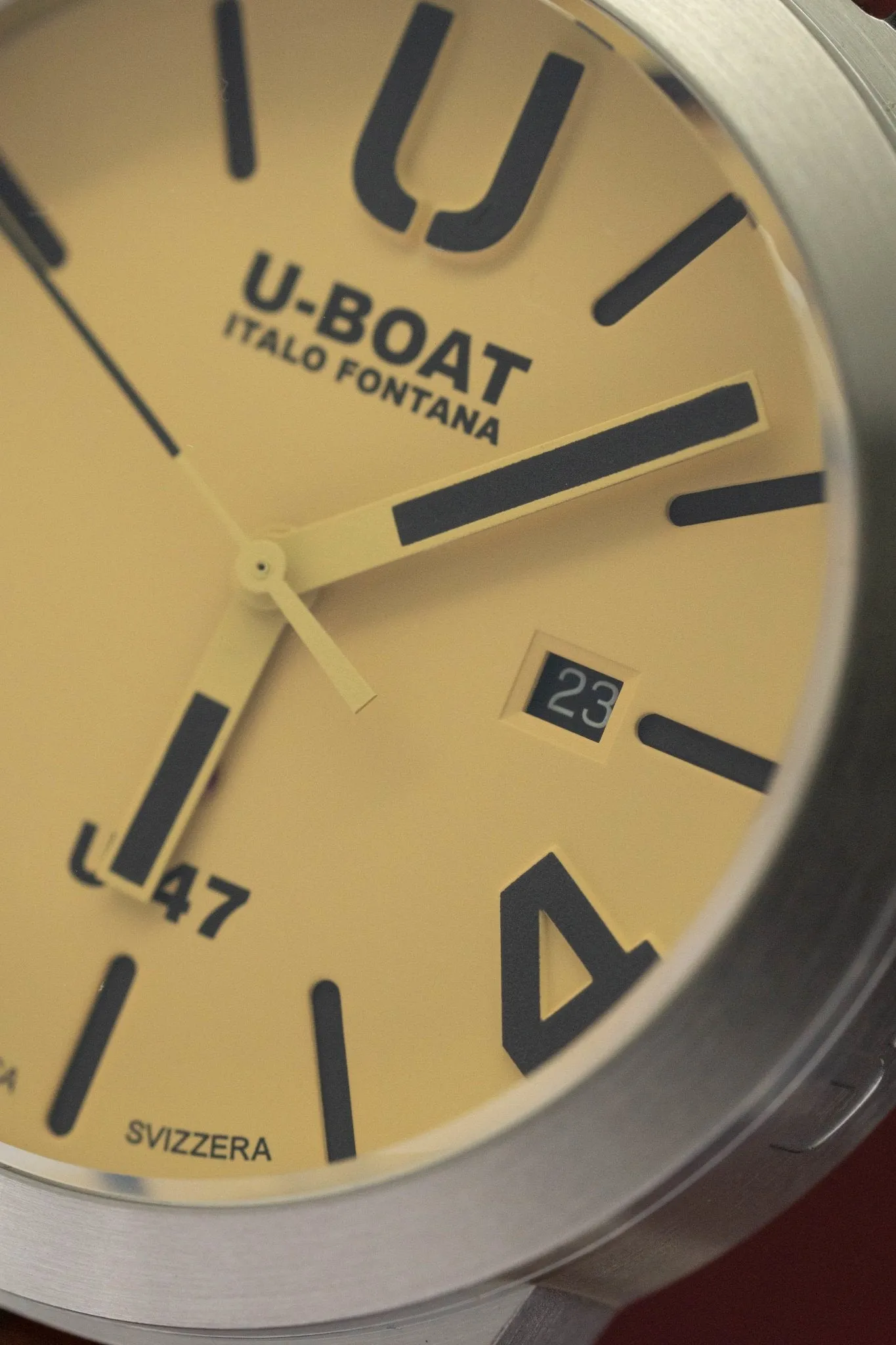 U-Boat Watch Classico U-47 Date Beige 8106