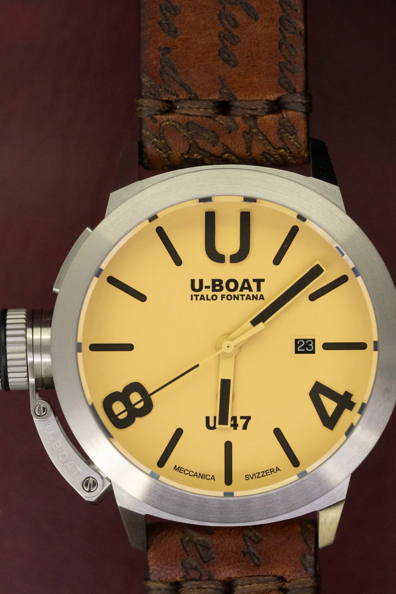 U-Boat Watch Classico U-47 Date Beige 8106