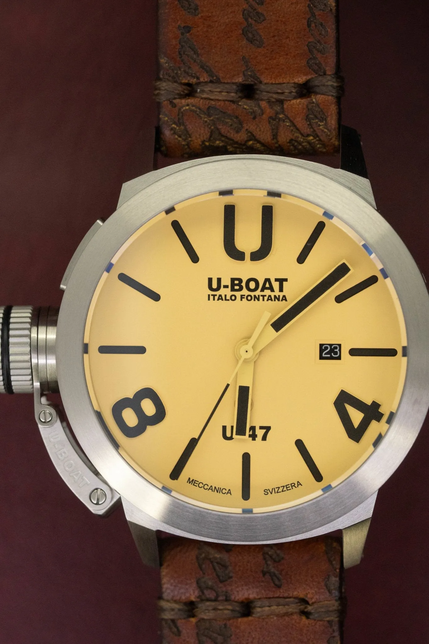 U-Boat Watch Classico U-47 Date Beige 8106