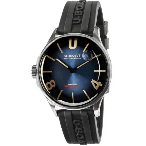 U-Boat Watch Darkmoon 40 Blue Soleil Steel 9021/B