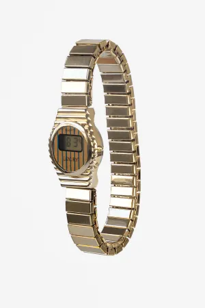 WCHRBLS - Blue Stripe Gold Watch